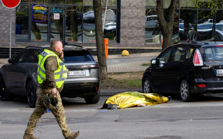 At least 6 killed after gunman opens fire in Ukrainian capital