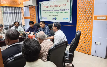 Measles-Rubella vaccination campaign to begin in Natore tomorrow