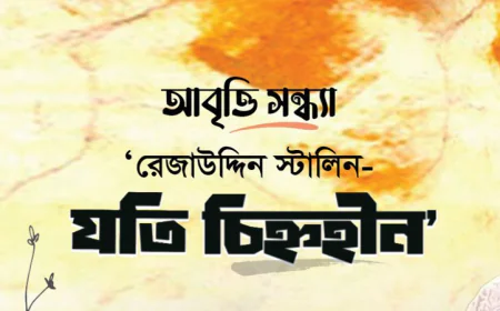 Recitation event featuring works of poet Rezauddin Stalin held in capital