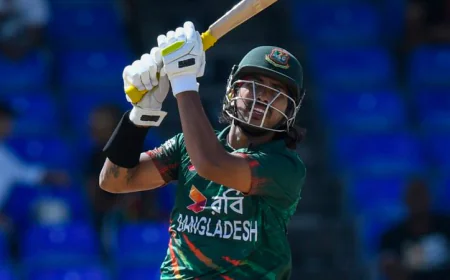 Soumya replaces Afif as Bangladesh bowl first in 2nd NZ ODI