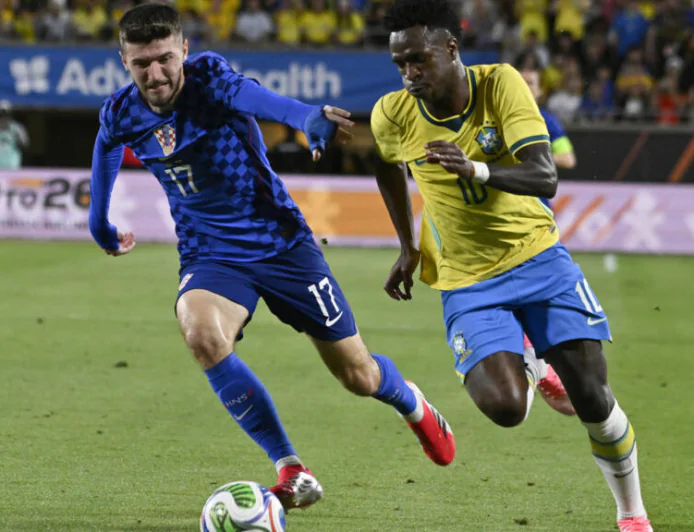 Brazil down Croatia 3-1 in World Cup warm-up
