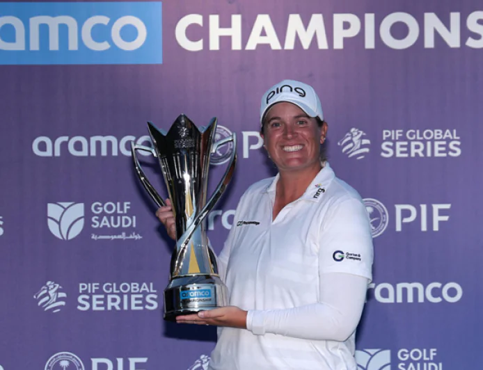 Coughlin captures third LPGA title at Aramco Championship