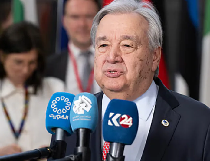 UN chief warns Israeli strikes on Lebanon pose 'grave risk' to US-Iran truce: spokesman