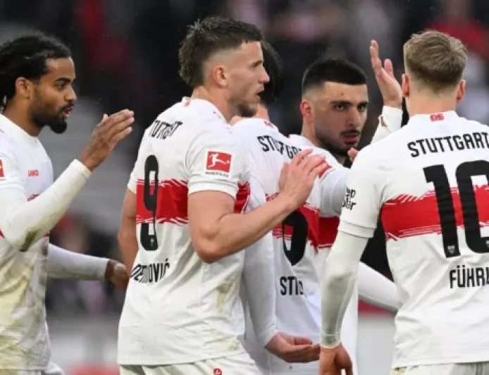 Stuttgart hammer Hamburg to go third in Bundesliga