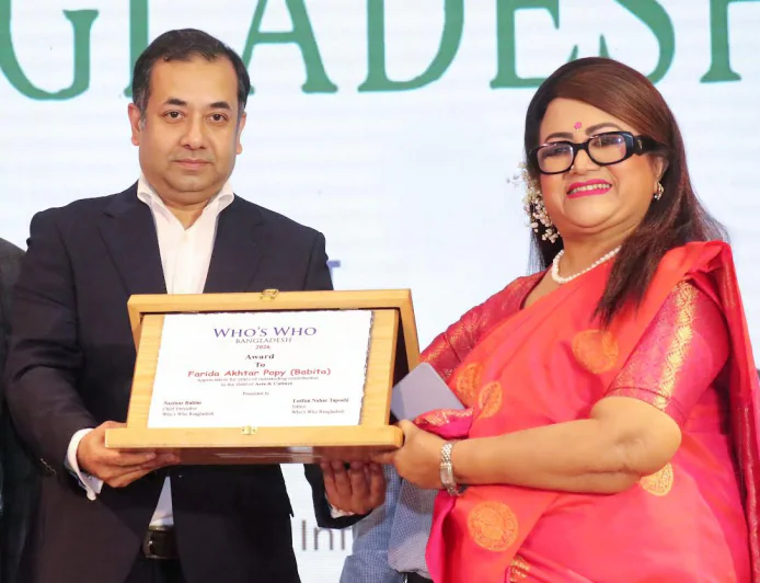 Babita Honored with ‘Who’s Who’ Recognition