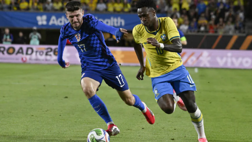 Brazil down Croatia 3-1 in World Cup warm-up
