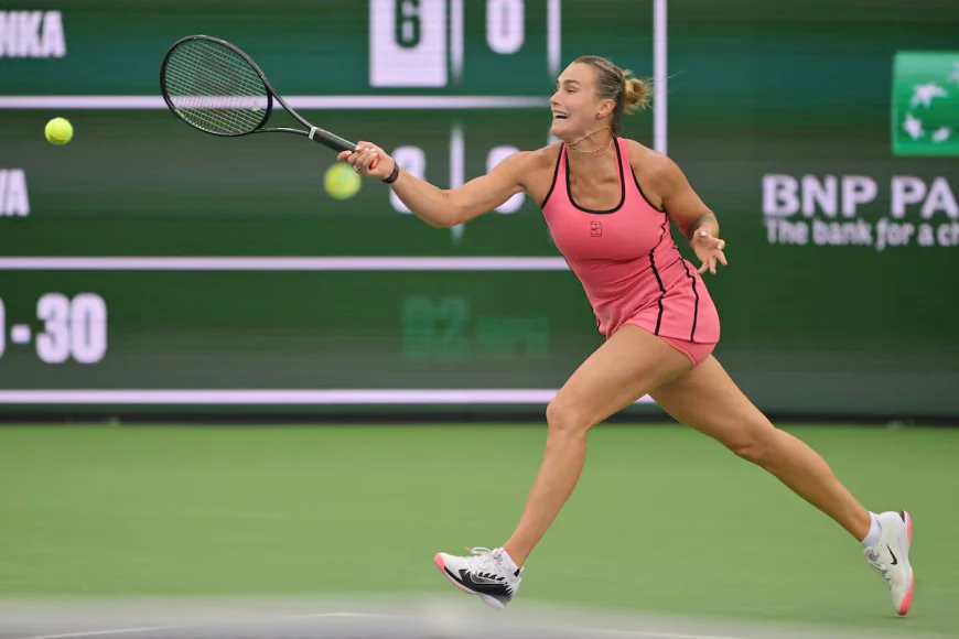 Sabalenka downs Noskova to set Indian Wells title rematch with Rybakina