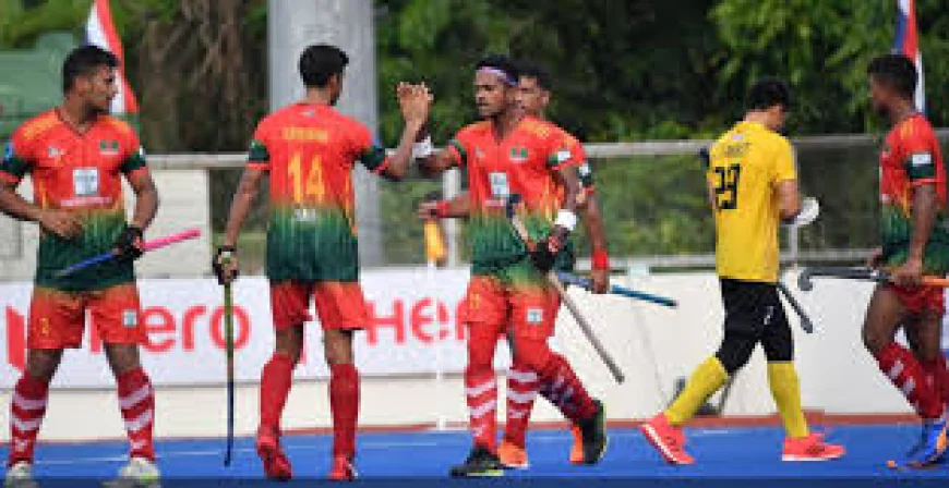 Bangladesh make winning start in Asian Games Qualifier Hockey