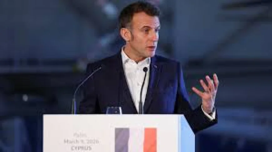 Macron says military operation to 'liberate' Strait of Hormuz 'unrealistic'