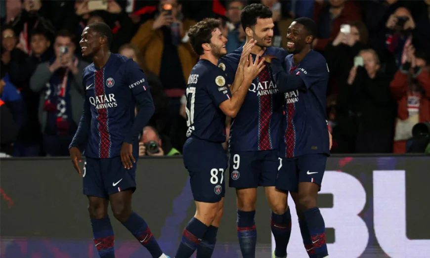 Dembele leads PSG to victory ahead of Liverpool tie