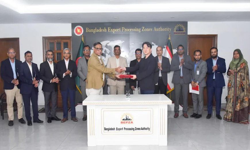 BEPZA inks $24.03m deal with S Korean Company