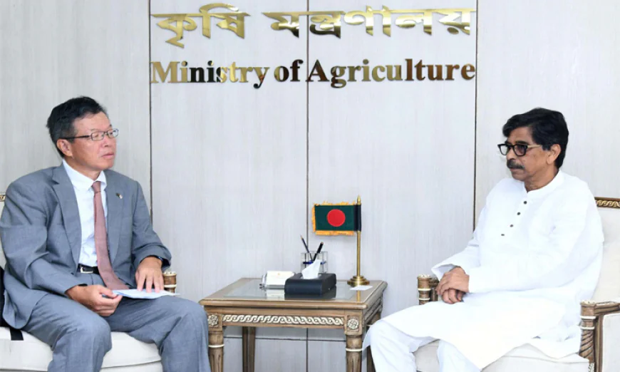 Rashid seeks more Japanese assistance in agricultures