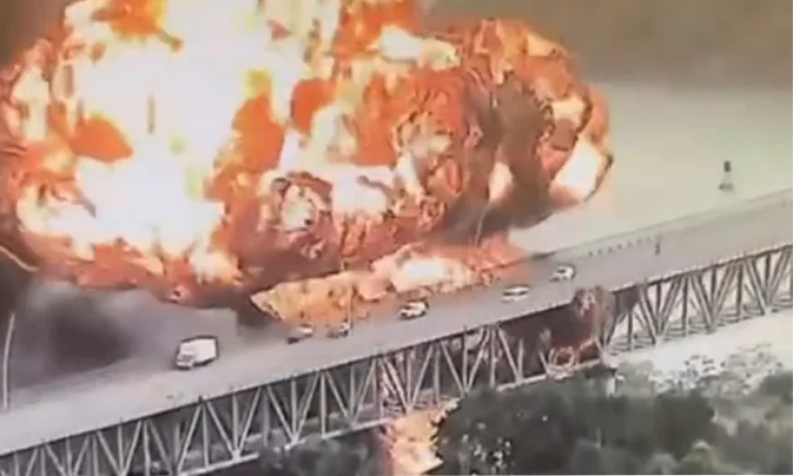 Bridge explosion near Panama Canal kills one, injures two