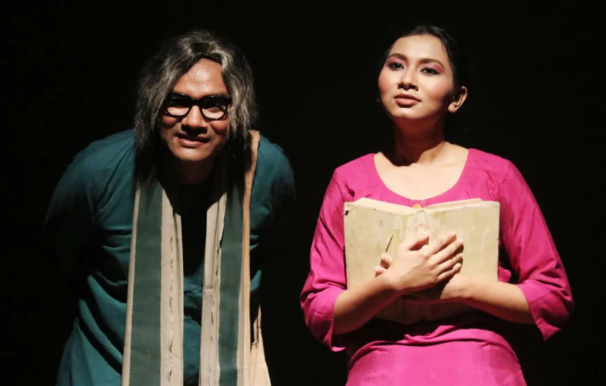 Audience Enthralled by Back-to-Back Staging of “Rajar Chithi”
