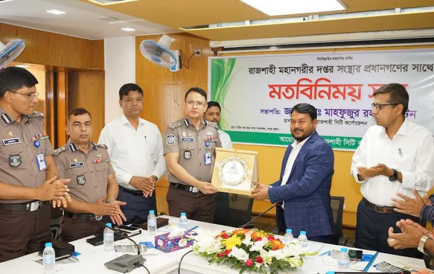 RCC holds meeting to transform Rajshahi into a safe, healthy city