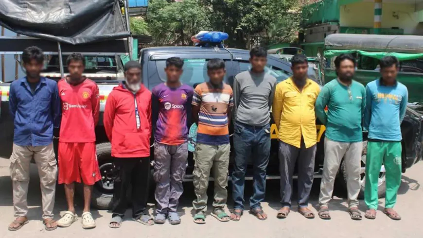 Nine held with 5 lakh yaba tablets in Ctg