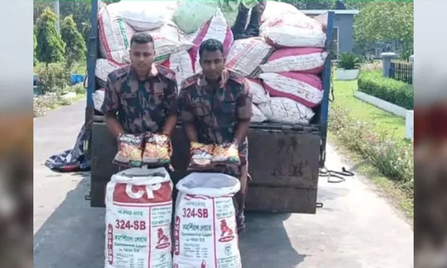 Indian goods worth Tk 70 lakh seized in Habiganj, Moulvibazar