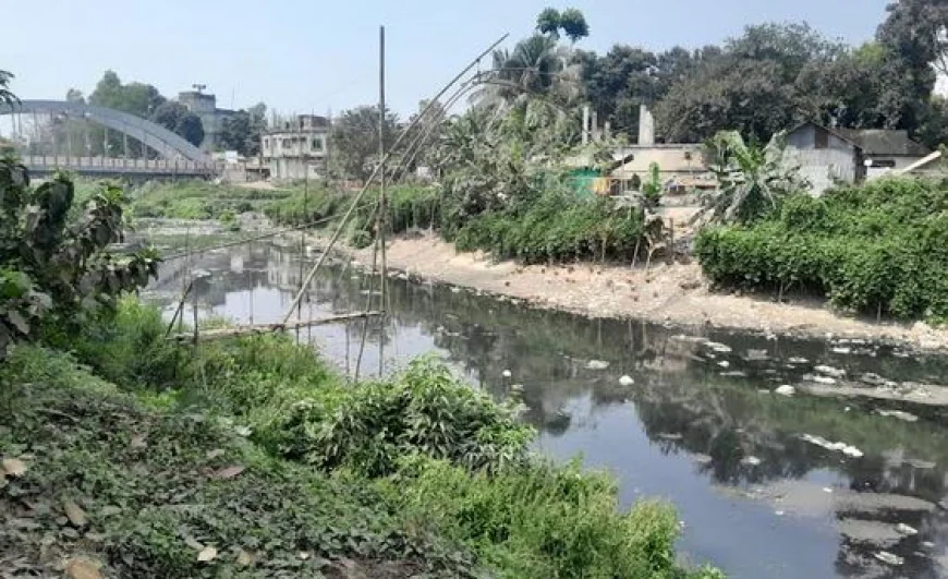 27 canals on verge of extinction amid encroachment, pollution in Tangail