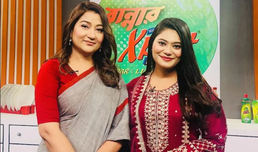 Tanzin Mithila Appears as Guest on “Rannar Expert” Hosted by Deepa Khandakar