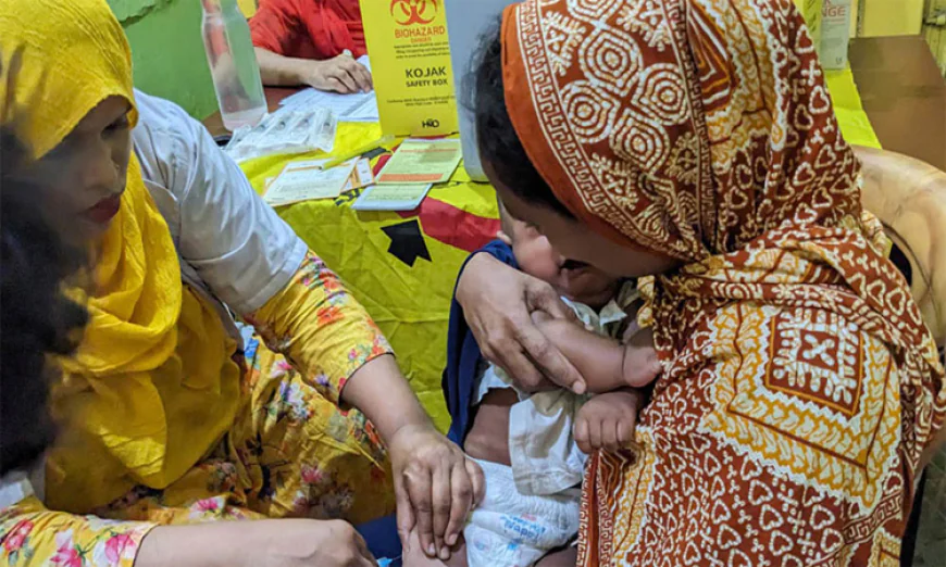 Govt vaccinates over 1.95 million children against measles