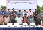 7 of Chhoto Suman pirate gang surrender to Coast Guard in the Sundarbans