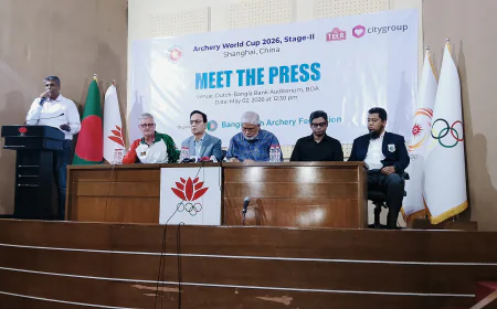 Archery team to depart for China tomorrow