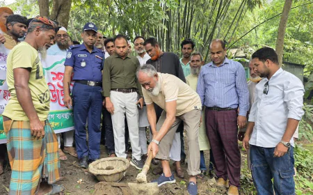 Illegal canal encroachers to be evicted in Tangail: Abdus Salam Pintu