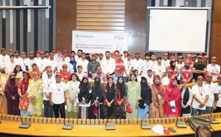 World Red Cross and Red Crescent Day observed in Rajshahi