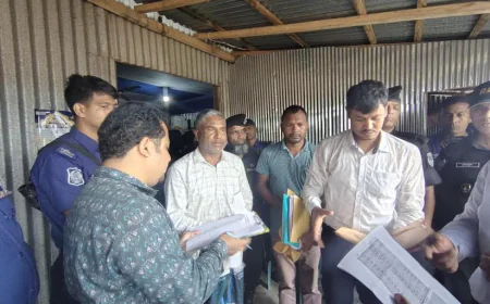Two illegal brick kilns fined Tk 7 lakh in Lalmonirhat