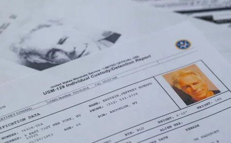 US court releases purported Epstein suicide note