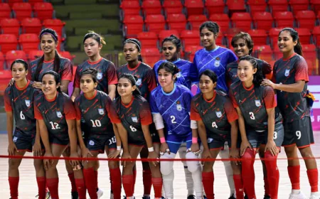 Bangladesh women's futsal team climb two spots in FIFA rankings