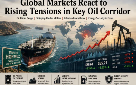 Global Markets React to Rising Tensions in Key Oil Corridor