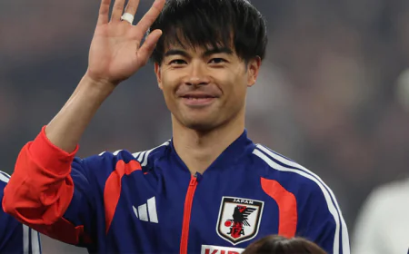 Japan's Mitoma injured as World Cup looms