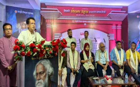 Pithavog to be developed as research centre for Rabindranath studies: MP Helal