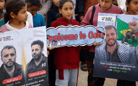 Israel deports two foreign activists seized from Gaza flotilla
