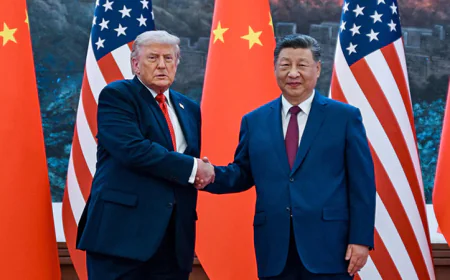 Trump and Xi meet for high-stakes talks in Beijing