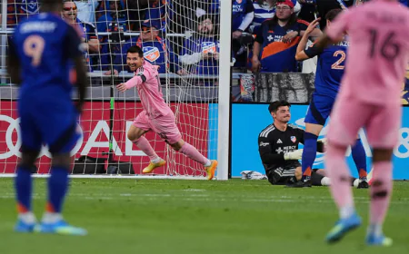 In-form Messi hits brace as Miami win 5-3 at Cincinnati in MLS