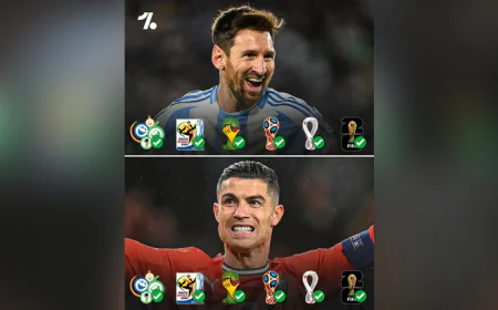 The last dance: Messi and Ronaldo get ready for sixth and final World Cup