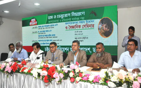 Health Minister for public awareness to combat measles, dengue