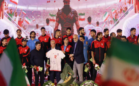 Iran's World Cup football team leaves for Turkey: media