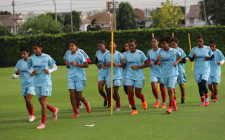 Women’s booters resume training