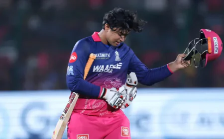 Langer left in awe by teen Sooryavanshi's 'breathtaking' batting