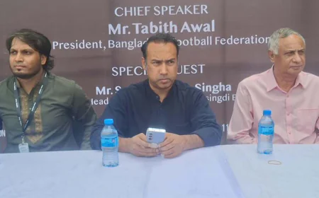 Bangladesh to be known through football: Tabith Awal