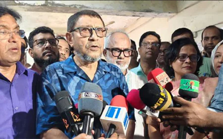 Health Minister’s surprise visit at Khulna hospital