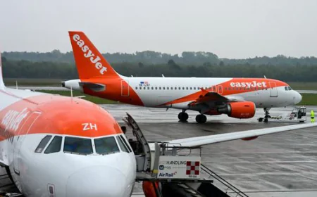EasyJet says first-half losses deepen on Mideast war