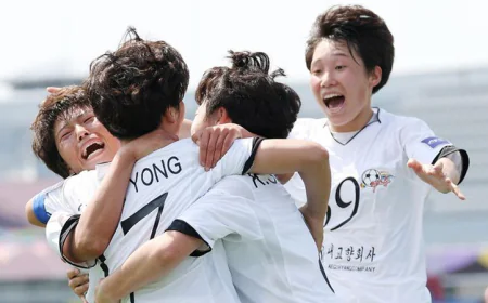 North Korean women crowned Asian club champions in South