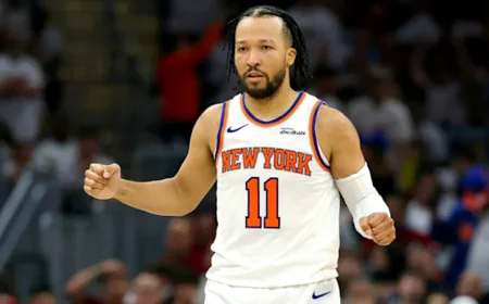 Knicks beat Cavaliers to reach brink of NBA Finals