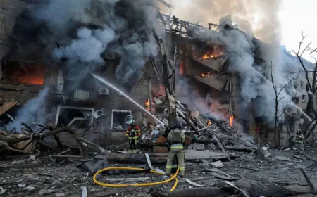 Russia kills 4 in massive Ukraine attack using nuclear-capable missile
