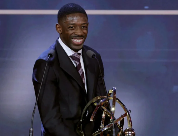 Dembele again voted player of the year in France