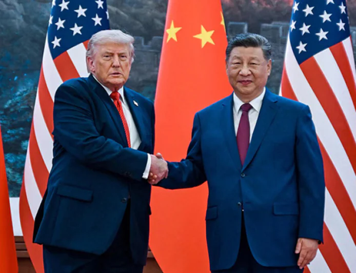 Trump and Xi meet for high-stakes talks in Beijing